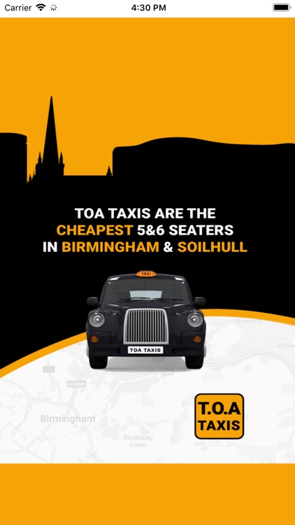 T.O.A Taxis Birmingham