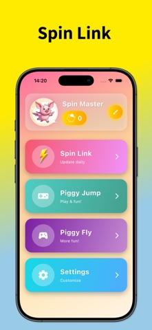 Spin Master: Spin Link Rewards iPhone screenshot
