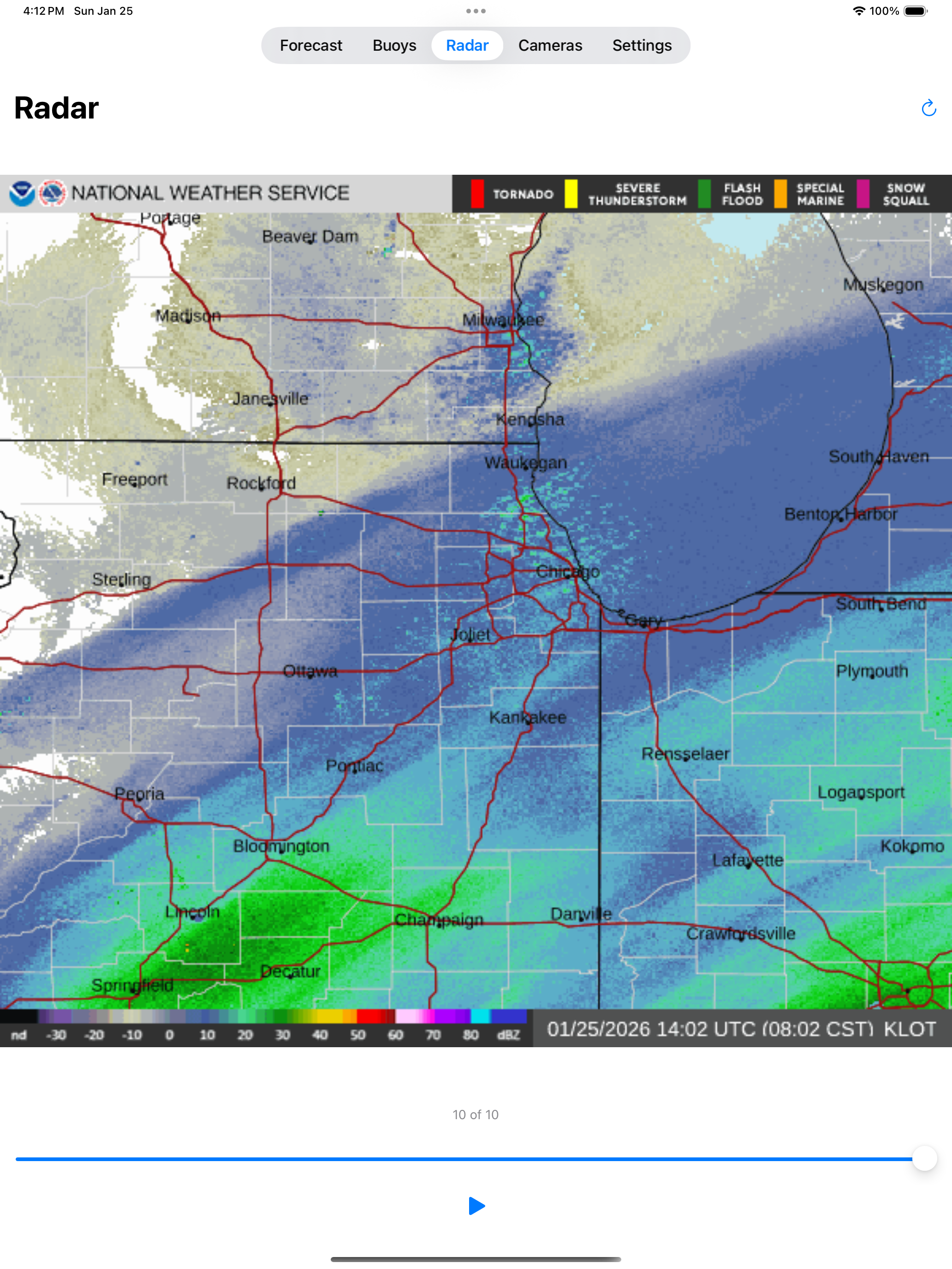 Chicago Sailing - Lake Weather