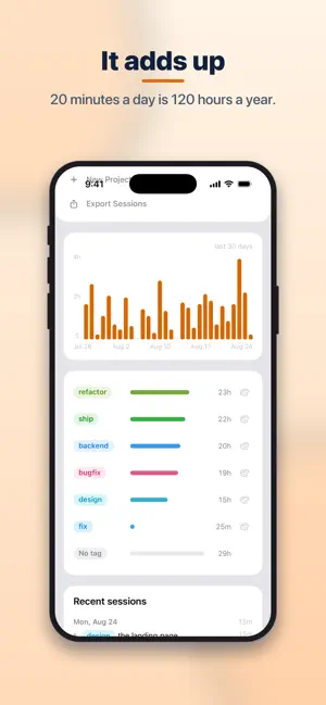 Projects Timer screenshot 3
