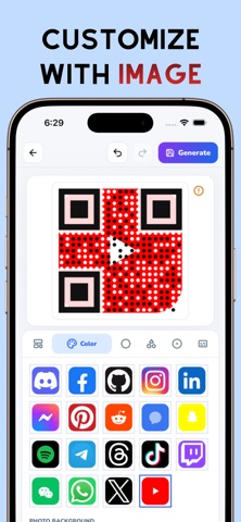 Pixel QR: Custom QR Code Maker Screenshot 4 of 9