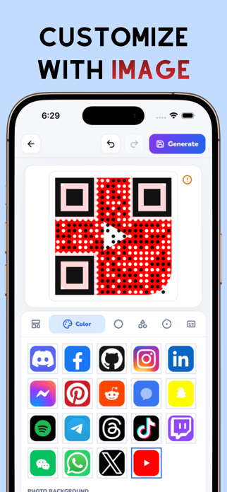 Pixel QR: Custom QR Code Maker Screenshot 4 of 9