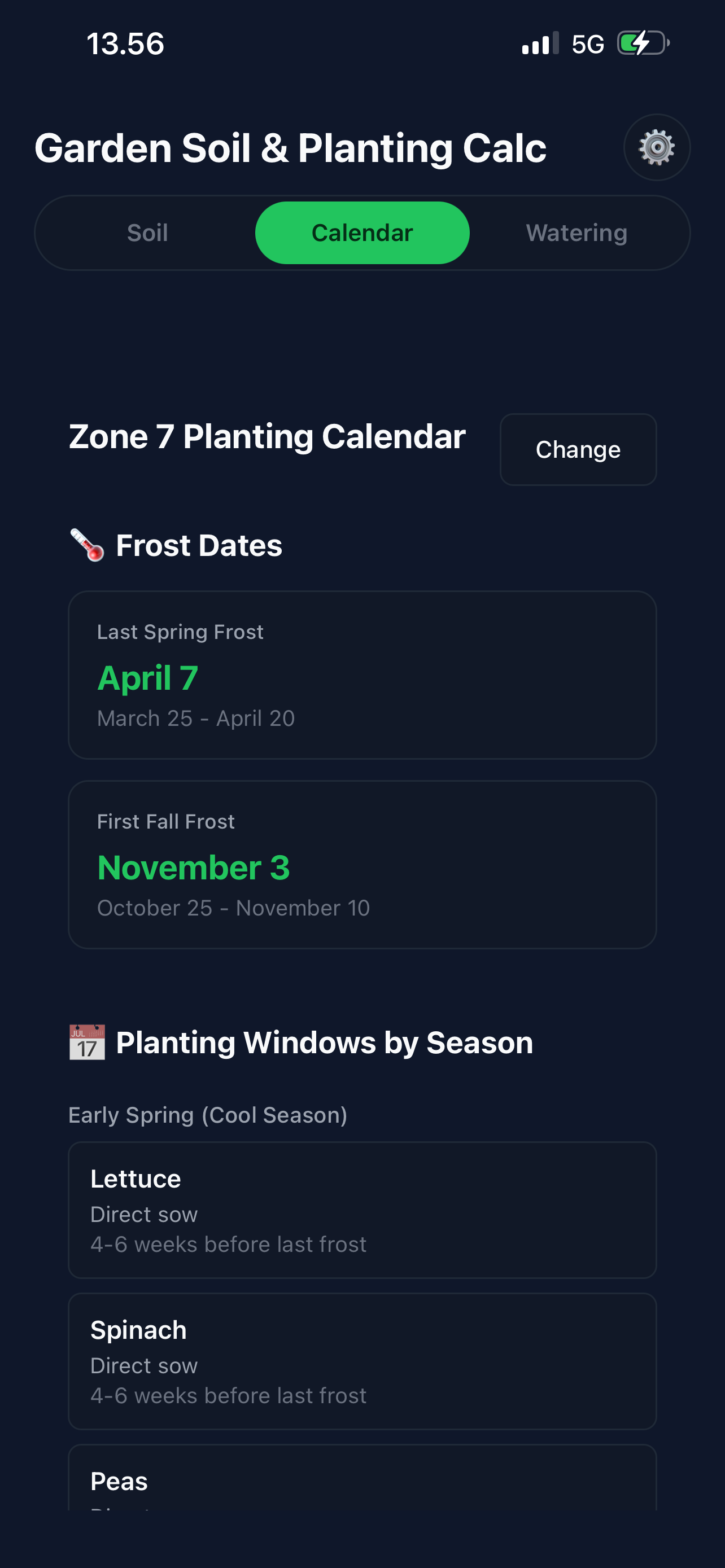Garden Soil & Planting Calc screenshot 5