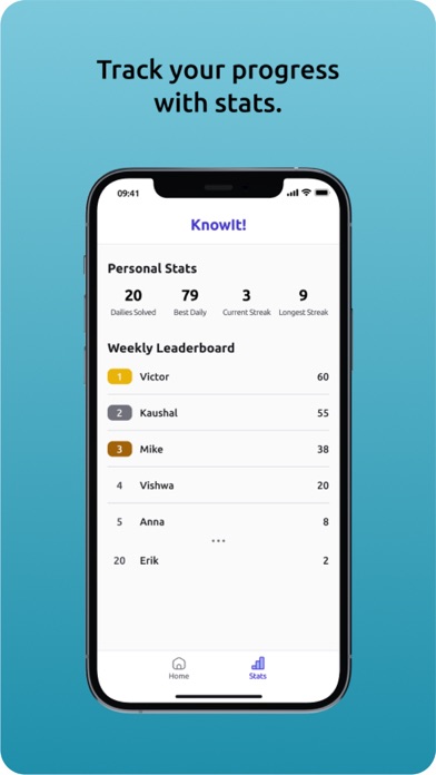 KnowIt Trivia Screenshot