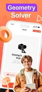 Geometry Solver: Answer Helper screenshot #1 for iPhone