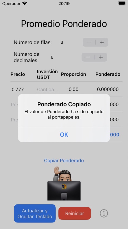 #6. Ponderado (iOS) 由: HUGO RENE GARCIA