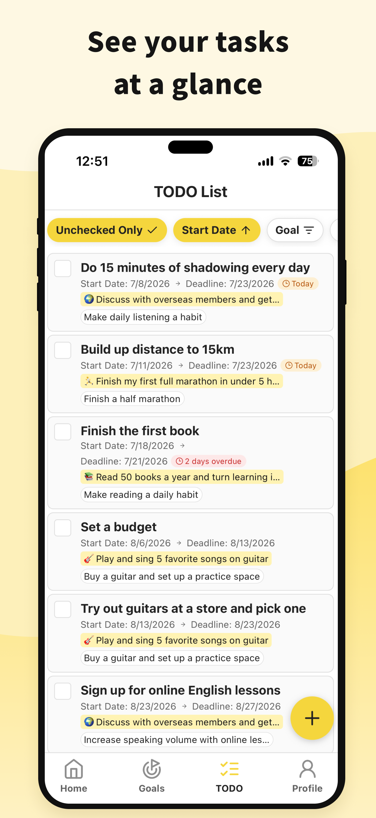 PasoPaso: Goal & Task Planner screenshot 6