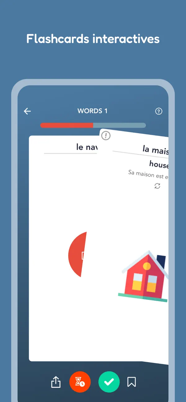 Screenshot #2 pour Tobo: Apprendre le français