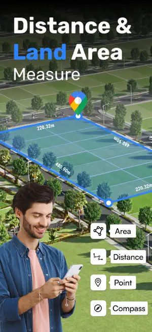 GPS Field Area Measure & Maps screenshot 1