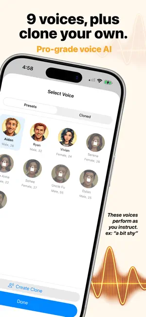 Speaklone screenshot 2
