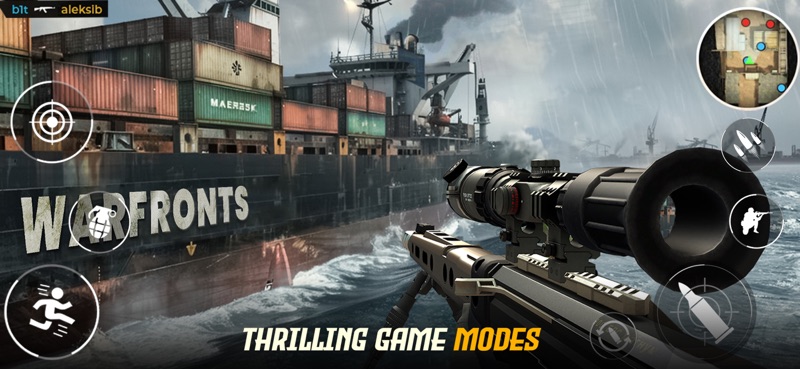 Warfronts Mobile: tiro fps screenshot 9