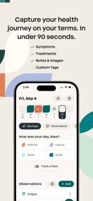 Folia: Health Symptom Tracker screenshot