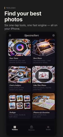 SpectraSort - AI Photo Picker iPhone screenshot