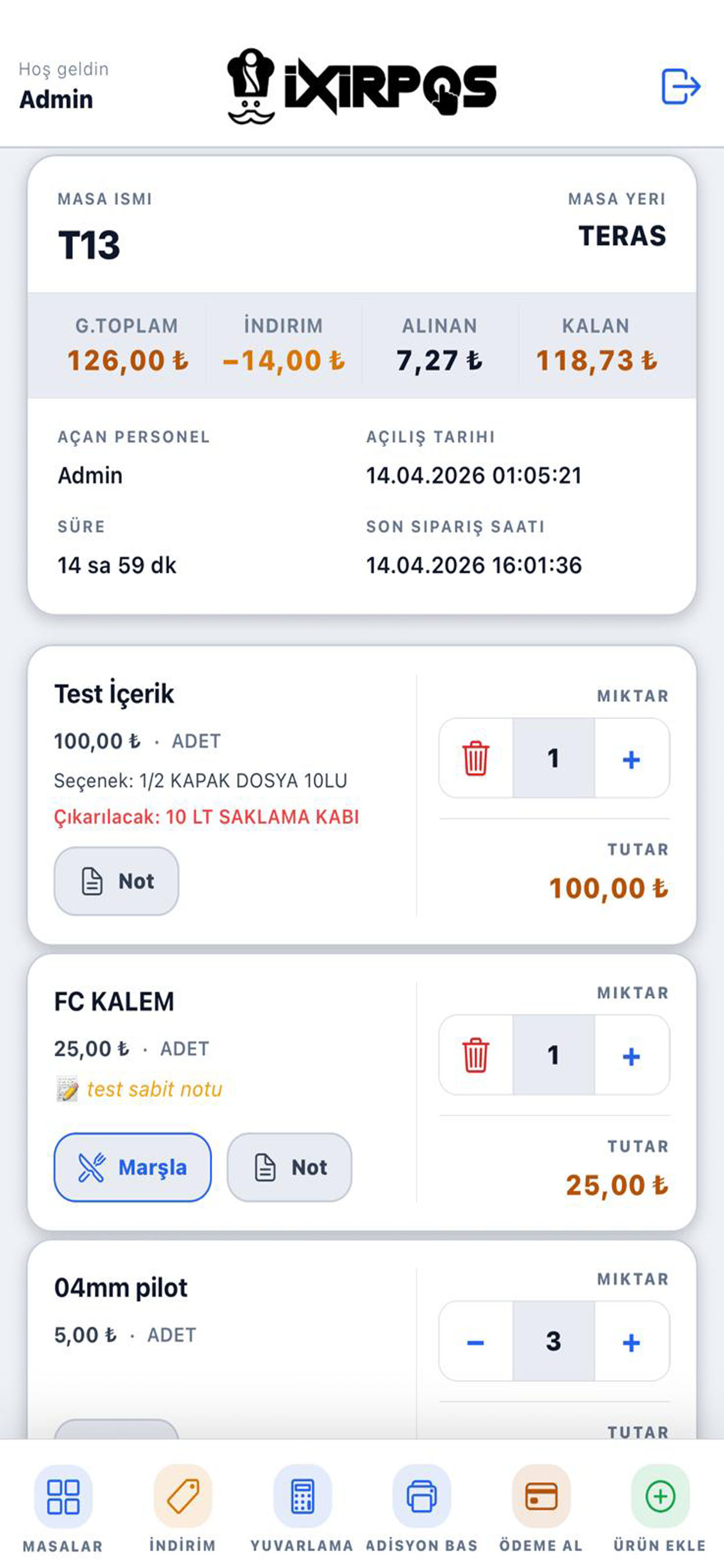 IXIRPOS screenshot 4