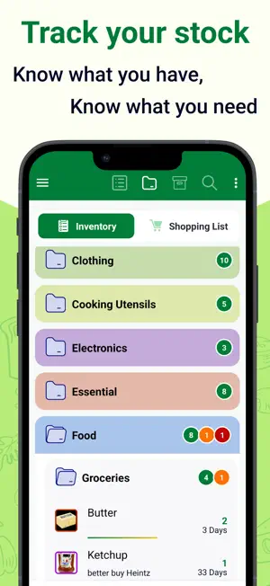 Home&Pantry Inventory: InvenDo screenshot 1