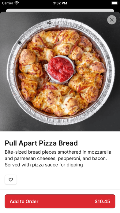 Neighbors Pizza To Go iPhone screenshot 2 - Food & Drink app