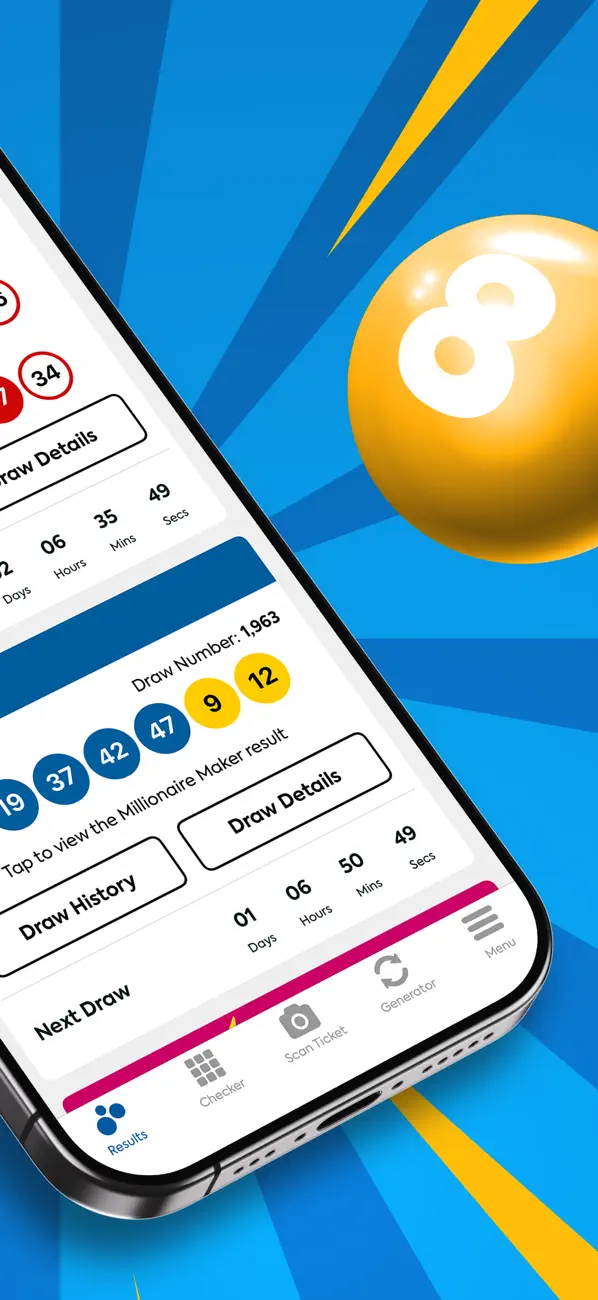 Screenshot #2 pour National Lottery Results