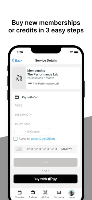 The Performance Lab screenshot 2
