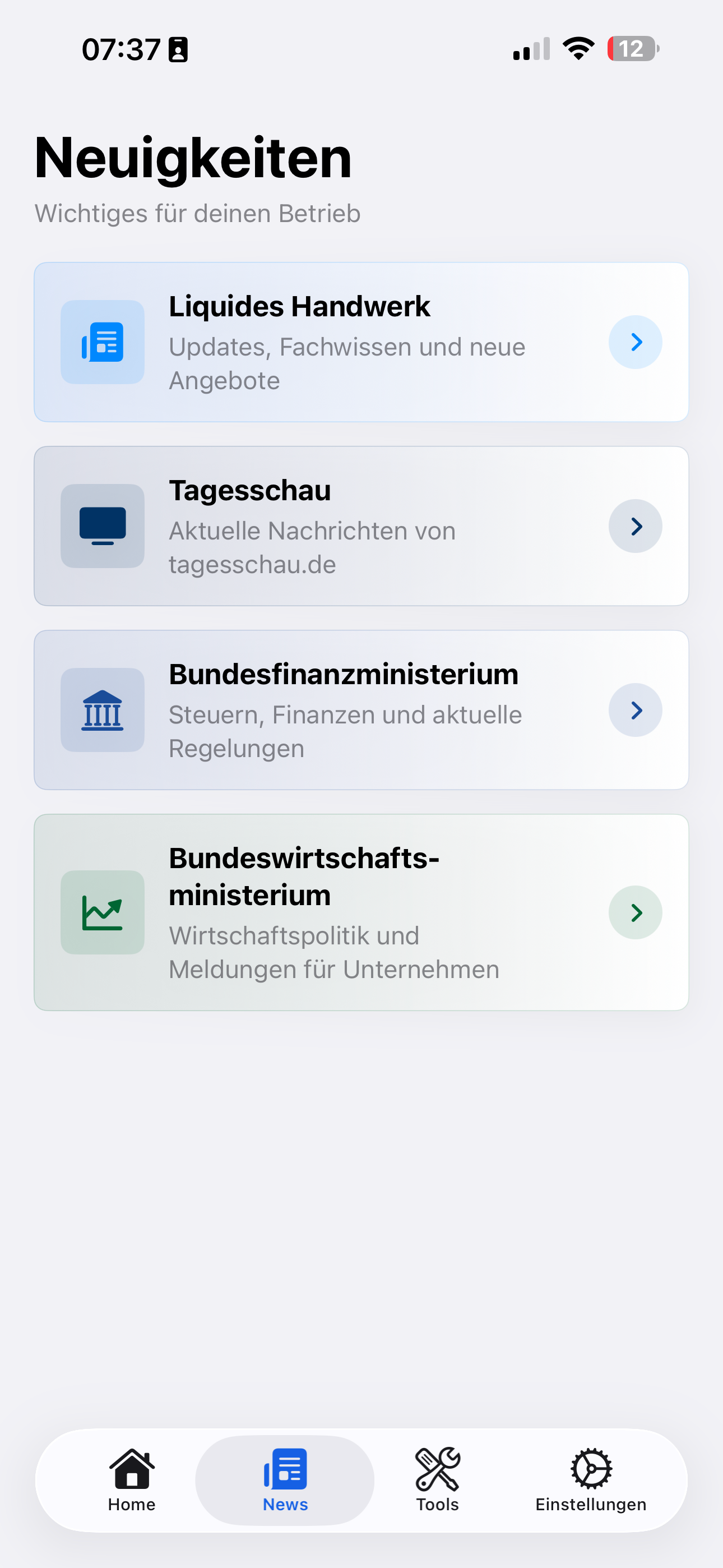 Liquides Handwerk screenshot 8