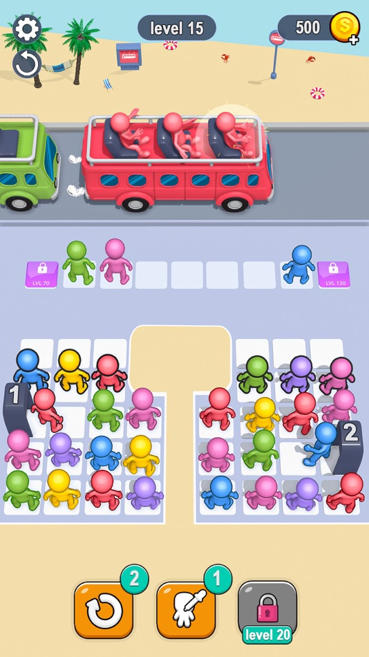 #9. Bus Jam 3D - Bus Out Games (iOS) 由: Qaisar Rehman