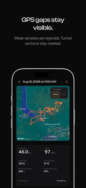 Slipangle: Motorcycle Tracker screenshot 4