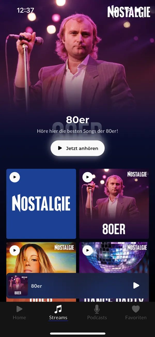 Screenshot #3 pour NOSTALGIE Deutschland