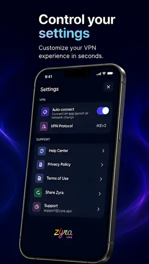 Zyra VPN screenshot 3