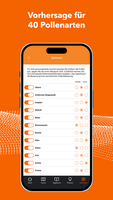 ratiopharm Pollen-Radar iPhone screenshot 5