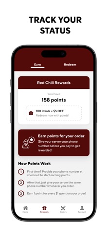 Red Chili Rewards Screenshot 2 of 4