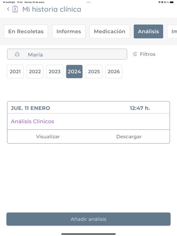 Recoletas Salud iPad screenshot 5