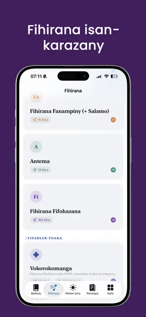 Baiboly Fihirana iPhone screenshot 4