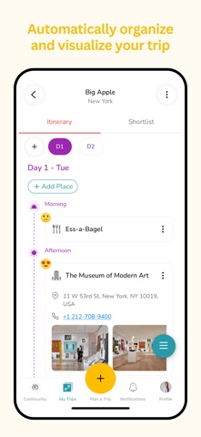 Itinare: AI Trip Planner Screenshot 2 of 6