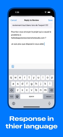 App reviews - StoreReviewKit Screenshot 5 of 5