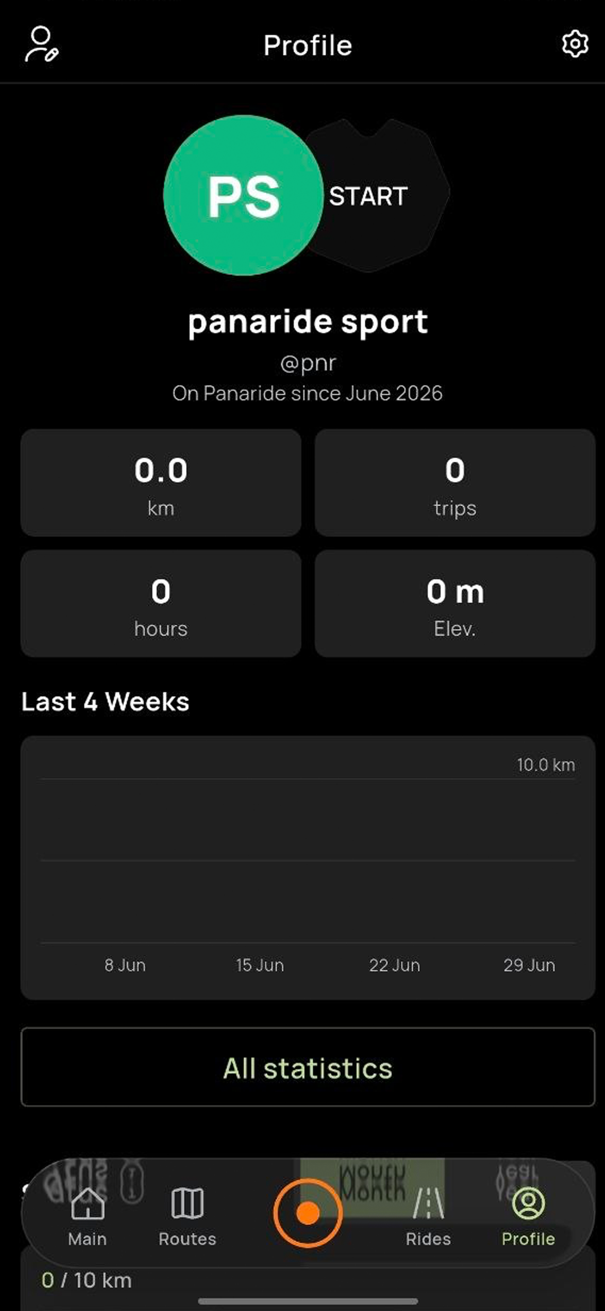 Panaride - GPS cycling tracker screenshot 6
