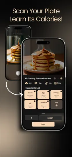Tabak AI: Kalori & Diyet Takip iPhone Ekran Görüntüsü 2