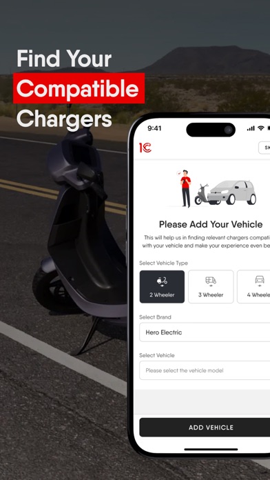 1C EV Charging Screenshot