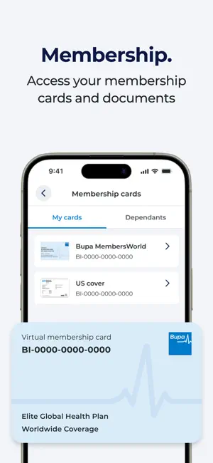 MembersWorld by Bupa Global iPhone screenshot 4