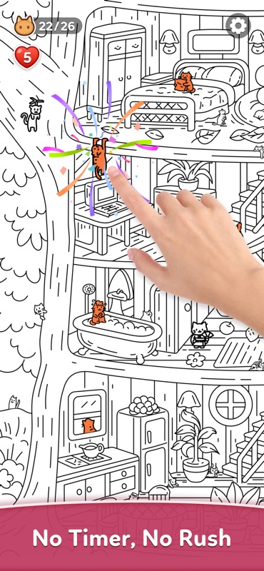 Find Hidden Cats - Spot it! screenshot 4