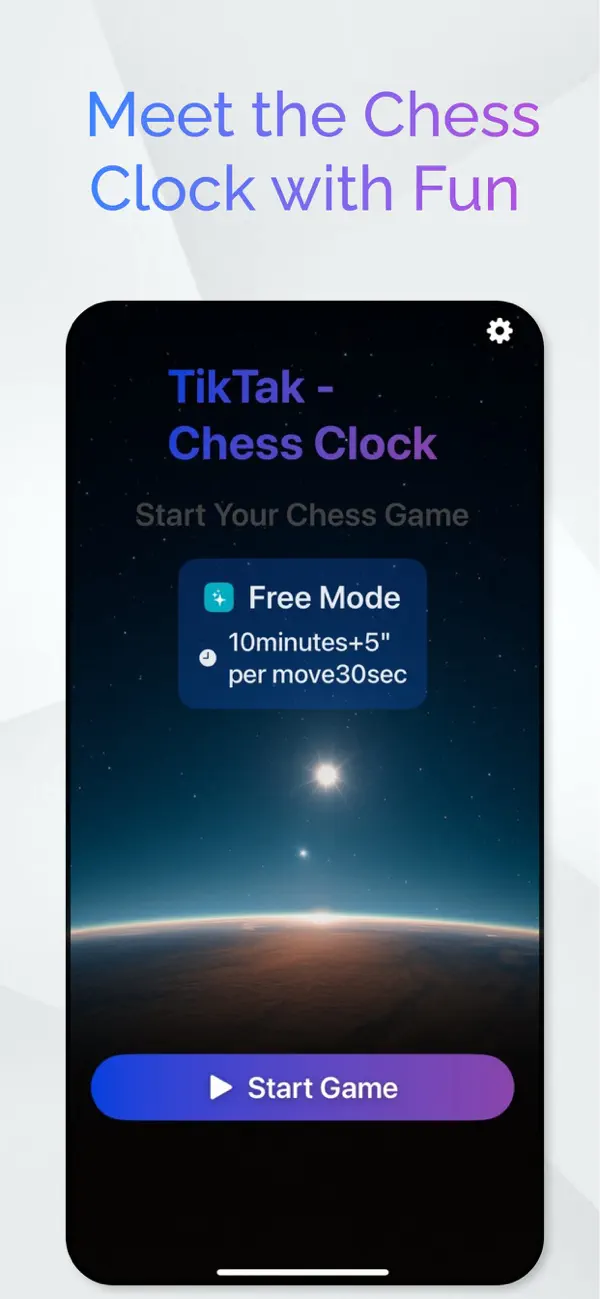 Screenshot #1 pour TikTak Chess Clock