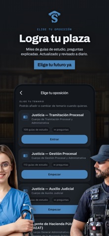 Sobresalia: Oposiciones y Test Screenshot 4 of 6