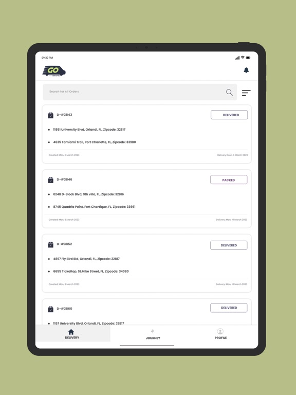 Alleaves GoApp iPad screenshot 2 - Business app