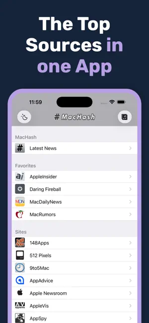 MacHash News screenshot 3