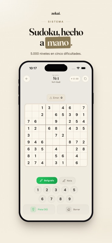 Zekai: Sudoku Palabras Lógica screenshot 4