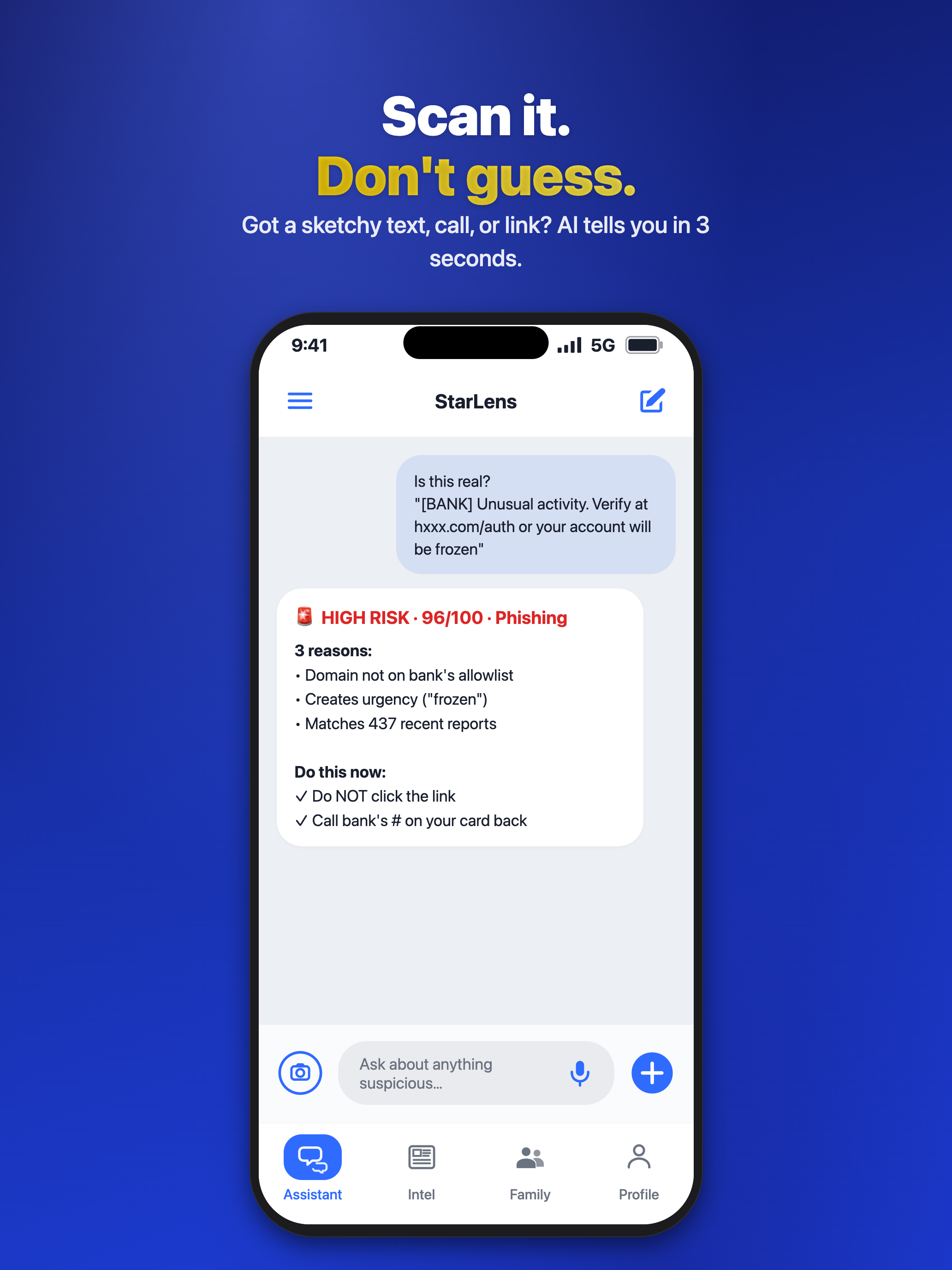 StarLens AI-Scam Risk Detector screenshot 4