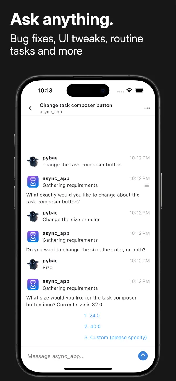 #2. Async.dev (iOS) Podle: Mikkel Kim