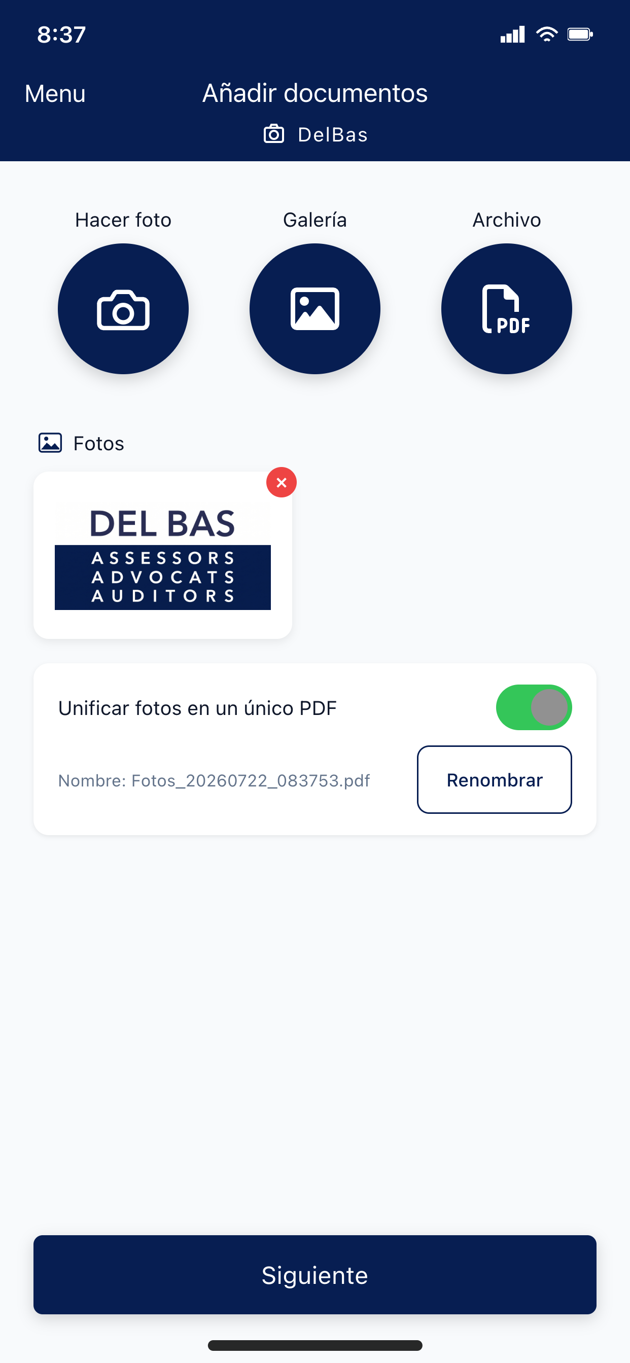 DelBas screenshot 4