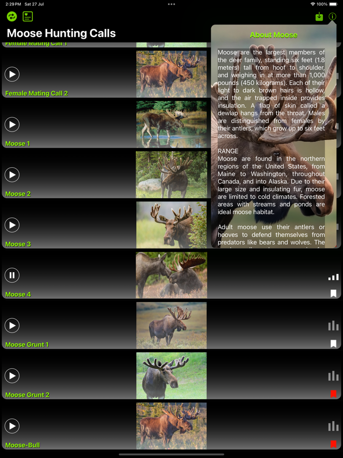 Moose Hunting Calls App