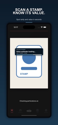Stamp Valuator iPhone screenshot