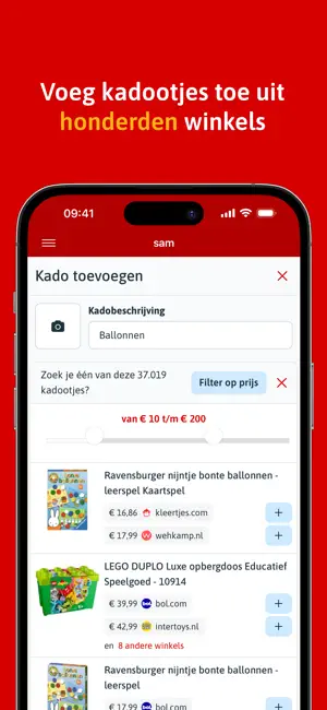 Lijstje.nl iPhone screenshot 2
