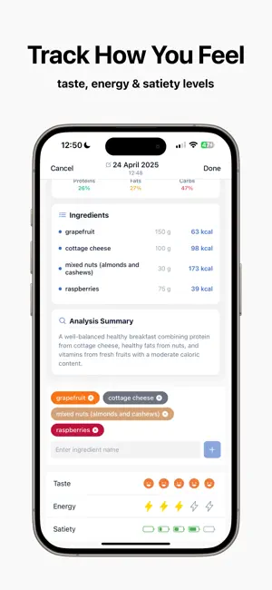 MyMeal: Log & Calorie Tracker screenshot 4